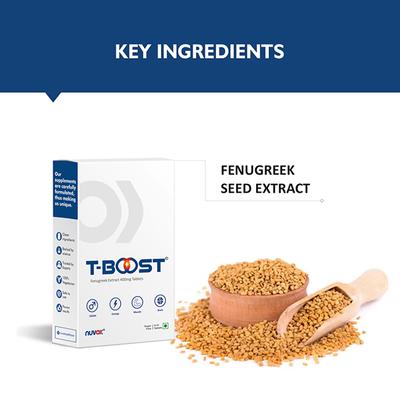 Nuvox T Boost Fenugreek 400mg Sugar Free Tablet 30's - Herbal Dietary Supplement