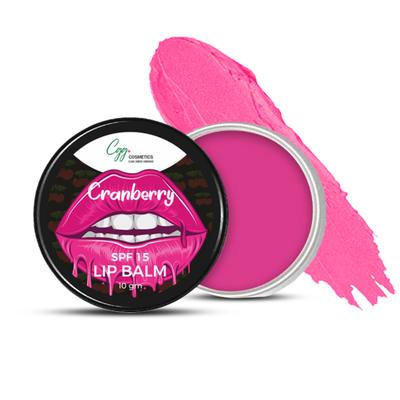 CGG Cosmetics Lip Balm SPF 15 - Cranberry 10 gm - Lip Balms