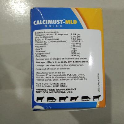 Vet Mankind Calcimust Bolus - MLD 10's - Feed Supplement