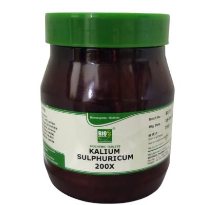 Bio-India's Biochemic Tablet - Kalium Sulphuricum 200X 450 gm - Bio-Chemic