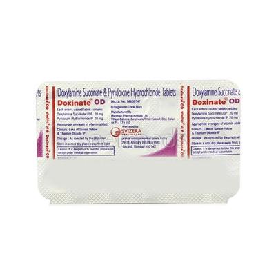 Doxinate OD Tablet 15'S - Vomitting/Emesis-Ant