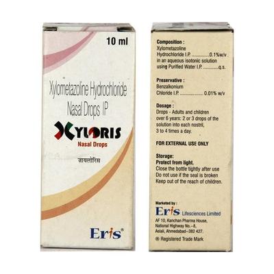 Xyloris Nasal Drops 10ml - Nasal Congestion-Nas
