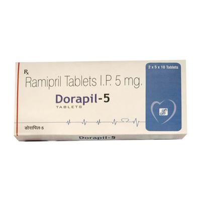 DORAPIL 5 Tablet 10's - Hypertension-ACE