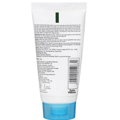 Everyuth Naturals Rejuvenating Cucumber & Aloe Vera Face Pack 50 gm - Face Packs