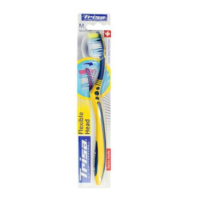 Trisa Flexible Head Medium Toothbrush 1's - Baby Oral Care