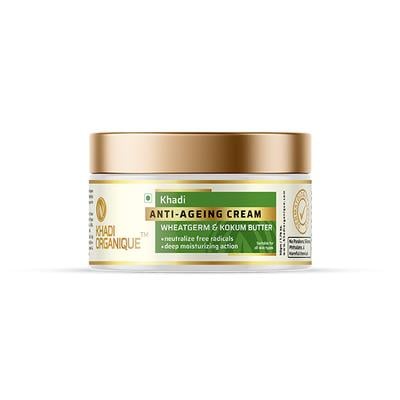 Khadi Organique Khadi Anti Ageing Cream - Wheatgerm & Kokum Butter 50 gm - Lotions & Creams