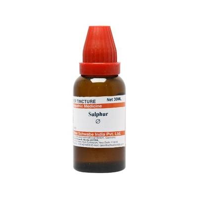 Dr.Willmar Schwabe Sulphur Ø Liquid 30 ml (N) - Dilutions
