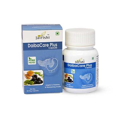 Jairishi DaibaCare Plus Veg Capsule 60's - Speciality Medicines