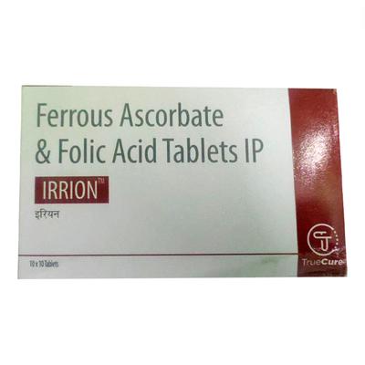 IRRION Tablet 10's - Iron Supplement/Anaemia-Vma