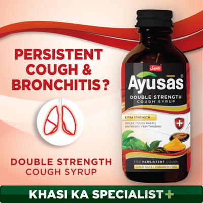 Sapat Ayusas Double Strength Cough Syrup 100 ml - Cough Syrup