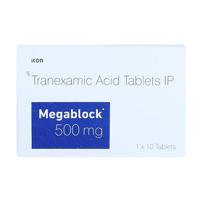 MEGABLOCK 500mg Tablet 10's - Bleeding Disorders-Hae