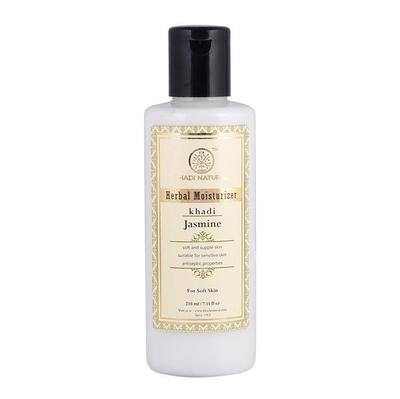 Khadi Natural Herbal Moisturizer - Jasmine 210 ml - Personal Care (Ayush)