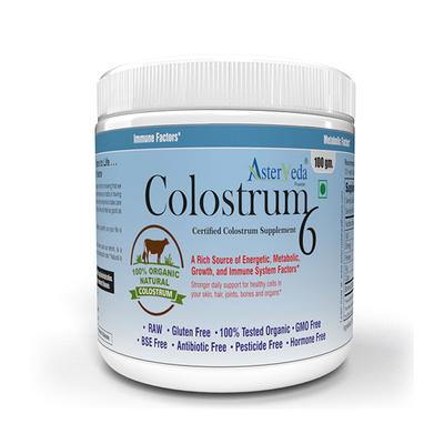 Asterveda Colostrum 6 Supplement Powder 100 gm - Health Products