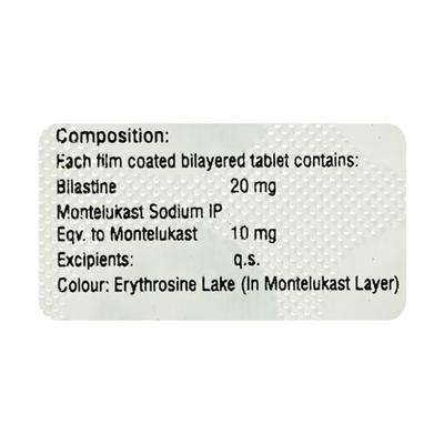 BILBAY M Tablet 10's - Allergies-Ant