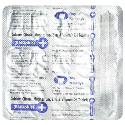 BMD PLUS Tablet 15's - Supplements-Vam