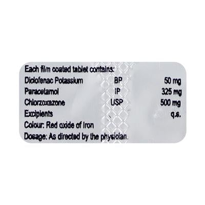 LOMASURE 500 Tablet 10's - Pain relief-Nsa