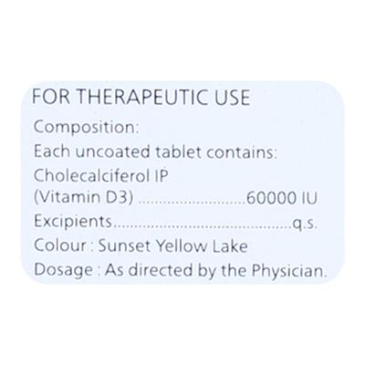 RIO D3 60000iu Tablet 4's - Supplements-Vit