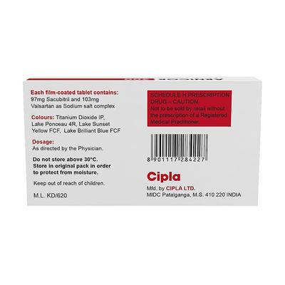 ARNICOR 200 Tablet 10's - Heart Failure-Ant