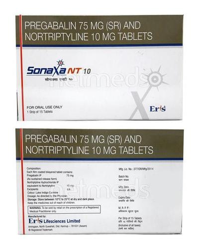 Sonaxa NT 10mg Tablet 15'S - Neuropathic Pain-Dru