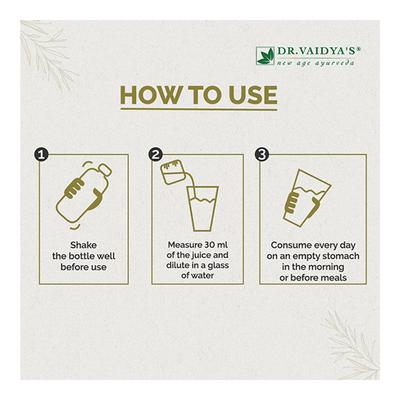 Dr.Vaidya's Amla + Giloy Juice 1 litre - Speciality Medicines