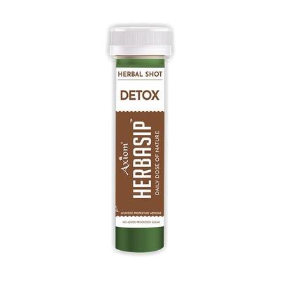 Axiom Herbasip Detox Juice Shots (Pack of 6 X 50 ml) - Ayurvedic Juices