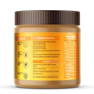 MuscleBlaze Peanut Butter - Crunchy 340 gm - Nutritional Bars