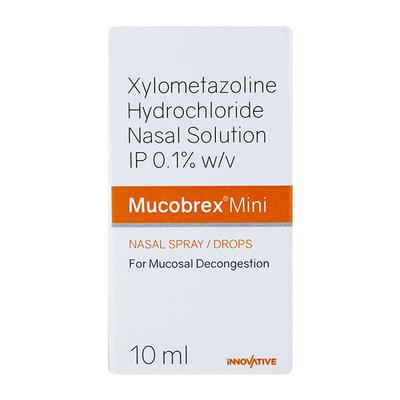 MUCOBREX MINI Nasal Spray 10ml - Nasal Congestion-Nas