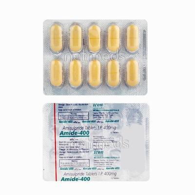 Amide 400mg Tablet 10'S - Schizophrenia-Aps