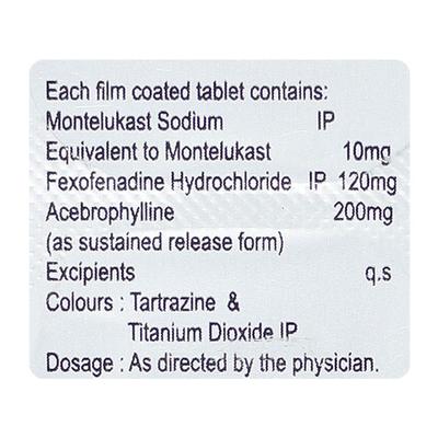 RESPIZ PLUS Tablet 10's - Asthma/COPD-Ast