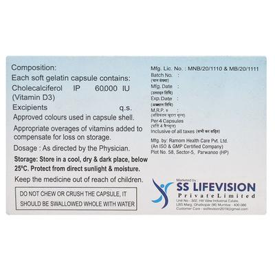 VSD 60K Capsule 4's - Supplements-Vit