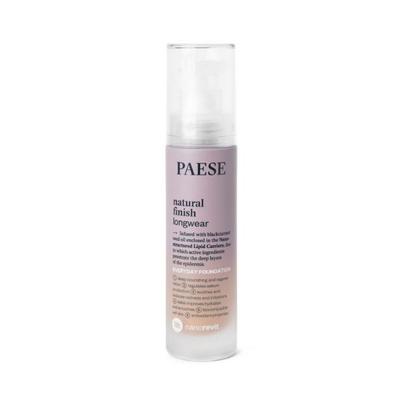 Paese Cosmetics Natural Finish Longwear Everyday  Foundation  02 Porcelain 35ml - Foundation