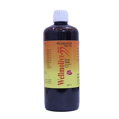 Dr.Wellmans Wellmolive 55 Sugar free Tonic 500 ml - Speciality Medicine