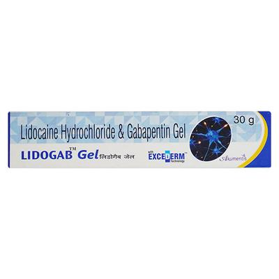 LIDOGAB Gel 30gm - Neuropathic Pain-Dru