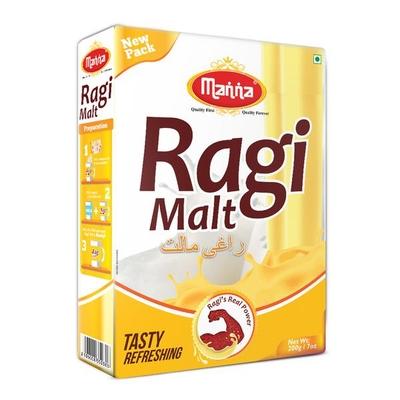 Manna Ragi Malt 200 gm - Protein Drink