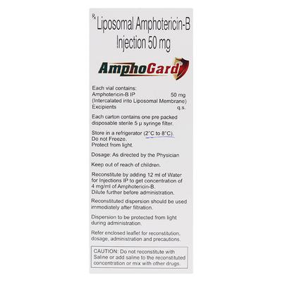 Amphogard 50mg Injection 1'S - Fungal Infections-Anf
