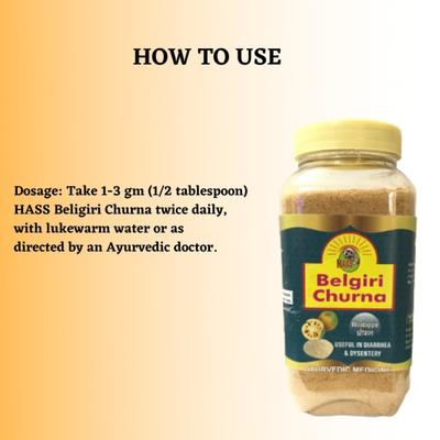 HASS Belgiri Churna 250 gm - Speciality Medicines