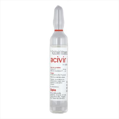 Acivir IV Injection 10ml (N) - Viral infections-Ant