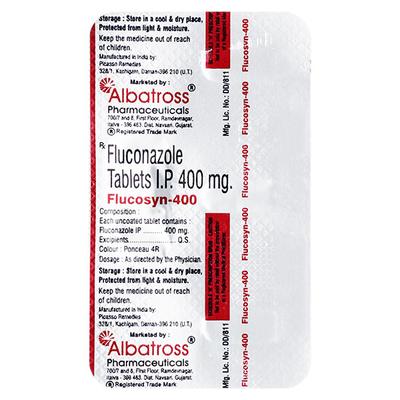 FLUCOSYN 400 Tablet 1's - Fungal Infections-Anf