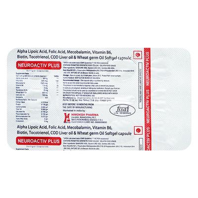 NEUROACTIV PLUS Capsule 10's - Supplements-Vam