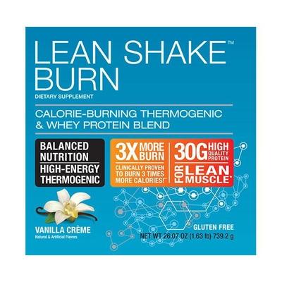 GNC Total Lean Advanced Lean Shake Burn Powder - Vanilla Creme 1.63 lb - Weight Loss