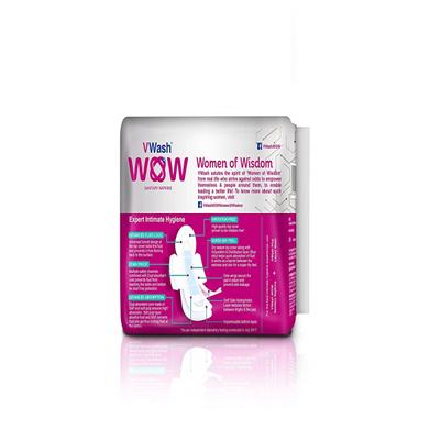 Vwash Wow Maxi Sanitary Napkin (Large) 5s - Sanitary Napkins