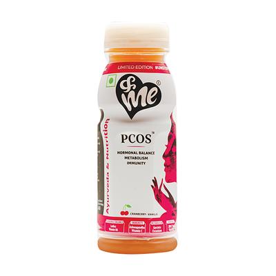 &Me Ayurveda & Nutrition Drink for PCOS - Cranberry & Vanilla (Pack of 30 x 200 ml) - Ayurvedic Juices