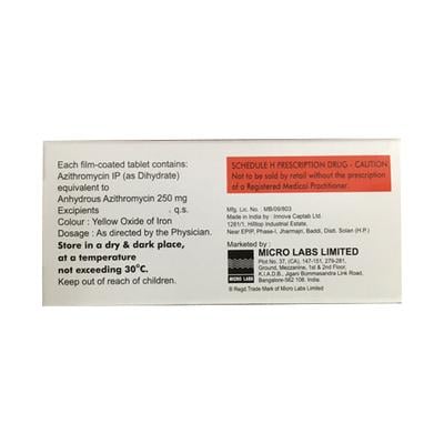 AXET 250 Tablet 6's - Bacterial Infections-Mac