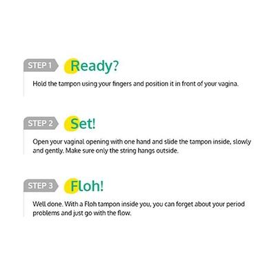 Floh Combo ( Regular+ 2 Super) Tampons 30's - Tampons