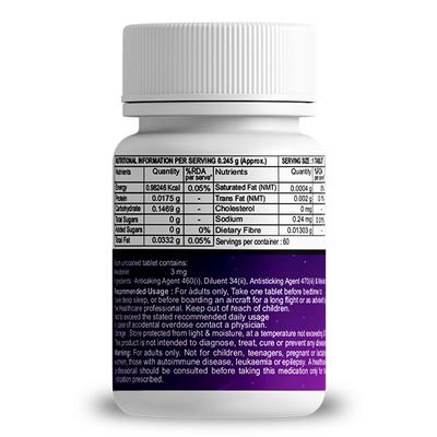 Aiwo Melatonin 3 mg Tablet 60's - Mental Health