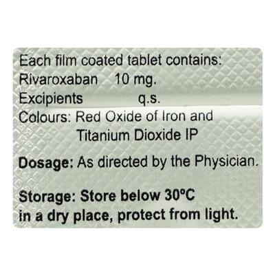 RIVATROY 10 Tablet 14's - Blood Clot-Ant