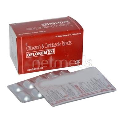 Oflokem OZ Tablet 10'S - Bacterial Infections-Qui