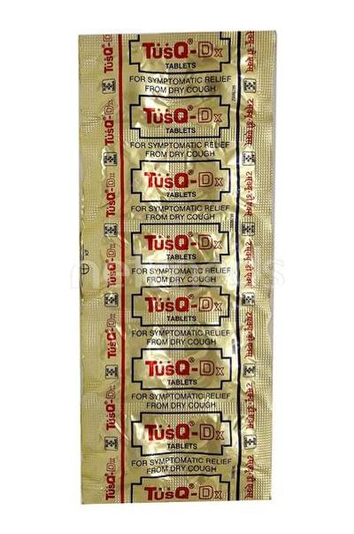 Tusq DX Tablet 10'S - Cough And Cold-Cou