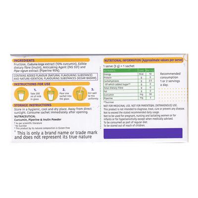 CURHEALTH NO ADDED SUGAR DELICIOUS KESAR BADAM FLAVOUR Sachet 30X3gm - Supplements-Sup