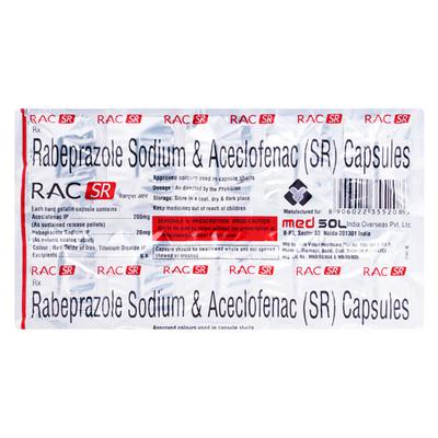 RAC SR Capsule 10's - Pain relief-Nsa